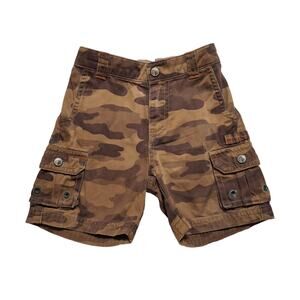 Vintage Gymboree (2007) camouflage cargo shorts